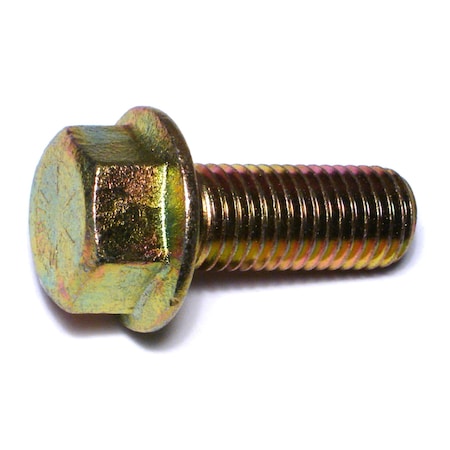 Midwest Fastener Grade 8, 3/4"-10 Flange Bolt, Zinc Plated Steel, 2 in L, 2 PK 75502